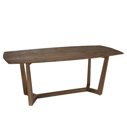 ROMY - Rectangular dining table 200x100cm mindi wood