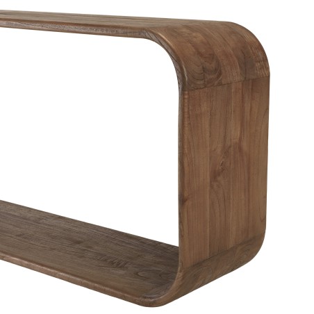 Console design arrondi en bois de mindi | Collection Romy | Macabane