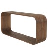 Console design arrondi en bois de mindi | Collection Romy | Macabane