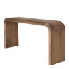 Sleek console table in mindi wood | Romy Collection