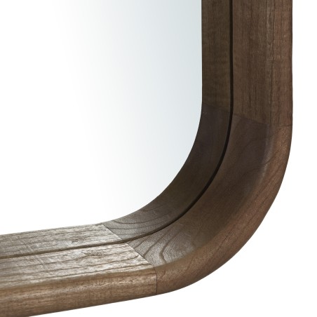 Mindi wood mirror | Romy | Meubles Macabane