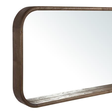 Mindi wood mirror | Romy | Meubles Macabane