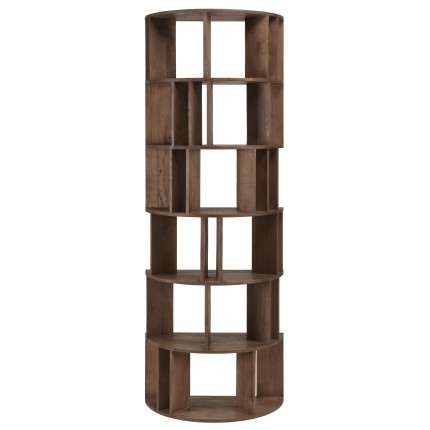 Mindi wood art library | Romy Collection | Macabane