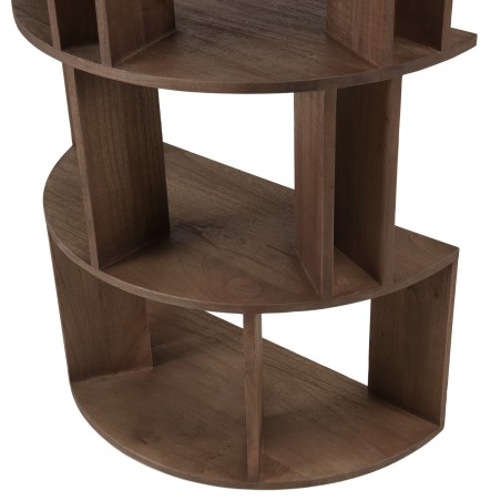 Bibliothèque artistique en bois de mindi | Collection Romy | Macabane