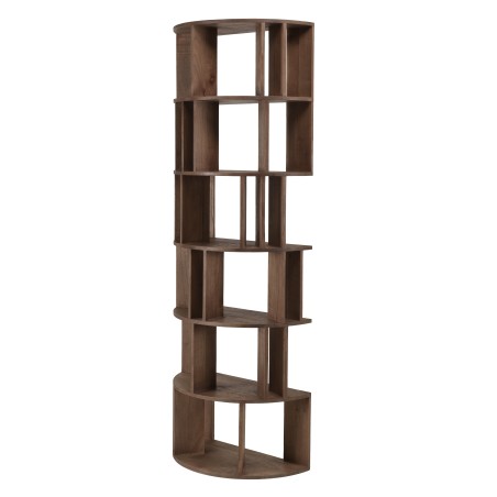 Bibliothèque artistique en bois de mindi | Collection Romy | Macabane