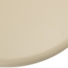 Organic-shaped coffee table in beige with concrete effect | Ugo Collection