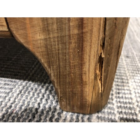 Chevet 2 tiroirs bois Pin recyclé | Seconde Main
