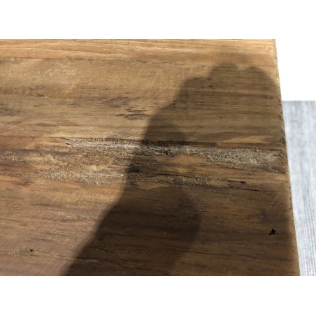 Recycled pine wood bedside table | Second-hand