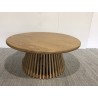 Table basse ronde pied central | Seconde Vie