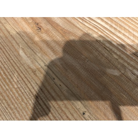 SECONDE MAIN - Table à manger marron 200x90cm Pin recyclé