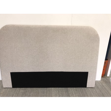 Tête de lit rembourrée pour lits 140/160cm couleur beige - Seconde Main