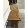 160x45cm console table in recycled pine wood | Second-hand