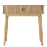Console 80x30cm en bois couleur naturelle | Macabane