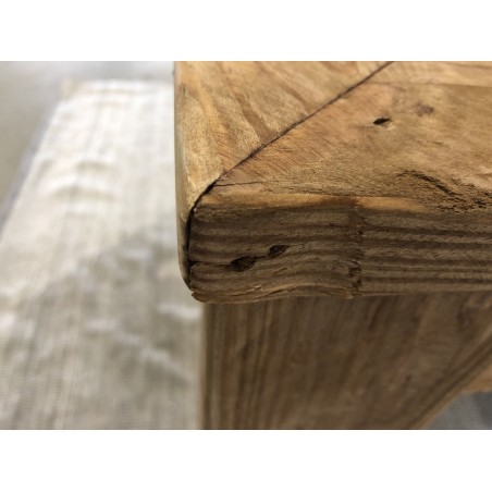 SECONDE MAIN - Table à manger marron 200x90cm en Pin recyclé