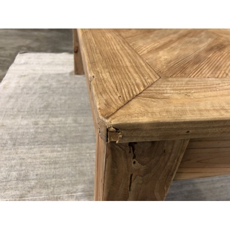 SECOND-HAND - Brown dining table 200x90cm Recycled pine