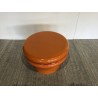 Neon orange side table - Second-hand