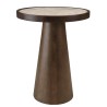 Table d'appoint avec plateau en marbre | Meubles Macabane