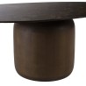Brown ceramic-topped coffee table | Macabane Furniture