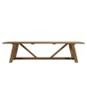Recycled teak garden dining table | Macabane Furniture