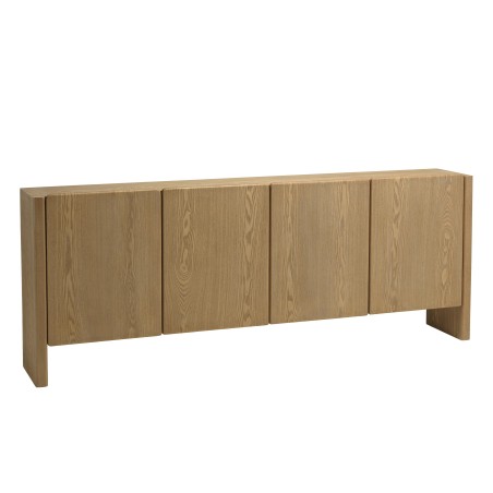 Dressoir naturel met 4 deuren | Macabane Meubelen