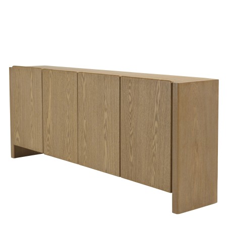 Dressoir met deuren in afgerond design | Macabane Meubelen