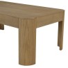 Rechteckiger Couchtisch naturfarben | Macabane Möbel