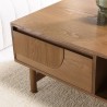 Natural wood coffee table | Macabane Furniture