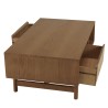 Natural wood coffee table | Macabane Furniture