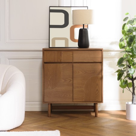 Natural-coloured wooden sideboard | Macabane Furniture