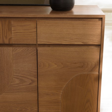 Sideboard aus naturfarbenem Holz | Macabane Möbel