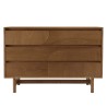 Commode en bois couleur naturelle 3 tiroirs | Meubles Macabane