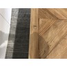 Square coffee table in recycled pine wood | SECONDE VIE