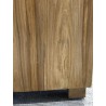 Meuble TV marron 3 tiroirs bois Teck | Seconde Main