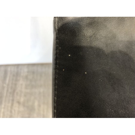SECONDE MAIN - Lot de 2 tabourets de bar anthracite