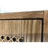 Bedside table – 2 drawers, natural rattan – Second-hand