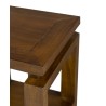 LORINE Brown 3-tier Shelf in Mindi Wood - Exotic Home Decor