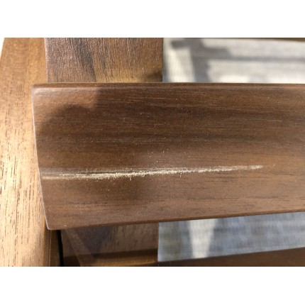 Bain de soleil en bois Teck huilé - Seconde Main