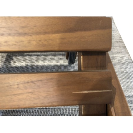 Oiled teak sun lounger - Second-hand