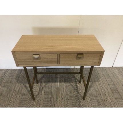 Console en bois pieds métal doré | Seconde main