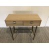 Console en bois pieds métal doré | Seconde main