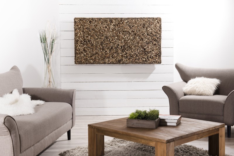 Décoration murale bois 4 - Décoration murale en bois naturel - Seconde Main