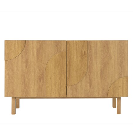 Buffet 2 portes avec décor motif arrondi - Meubles Macabane
