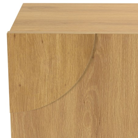 Buffet 2 portes avec décor motif arrondi - Meubles Macabane