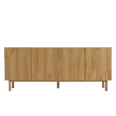 4-door sideboard with rounded design - Macabane Furniture