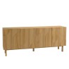 4-door sideboard with rounded design - Macabane Furniture