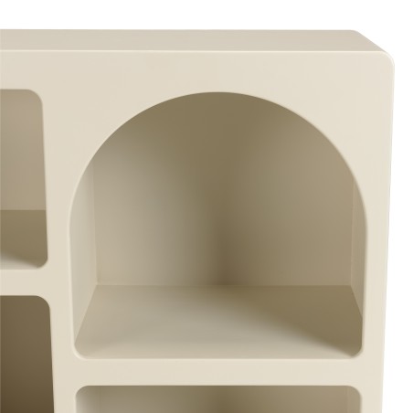Buffet 6 niches couleur beige - Meubles Macabane