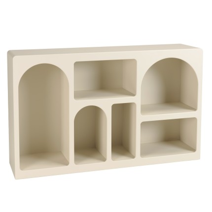 Beige 6-compartment sideboard - Macabane Furniture