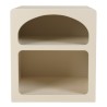 Nachttisch 2 Fächer beige - Macabane Möbel