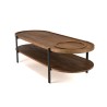 Sixtine oval coffee table - Second-hand - Macabane