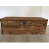 SECONDE MAIN - Coffre rangement marron bois